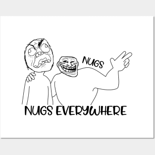 Nugs Everywhere Posters and Art